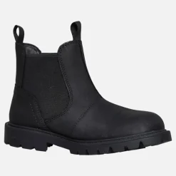 GEOX Junge Shaylax Chelsea Stiefel Schwarz