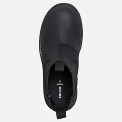 GEOX Junge Shaylax Chelsea Stiefel Schwarz