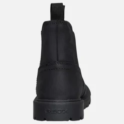 GEOX Junge Shaylax Chelsea Stiefel Schwarz