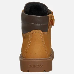 GEOX Junge Shaylax Reißverschlussstiefel Innen Gelb/Braun