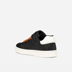 GEOX Junior Junge Eclyper Sneaker Schwarz/Orange