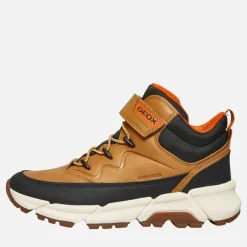 GEOX Junior Junge Flexypher Plus Stiefel Dunkelgelb / Schwarz