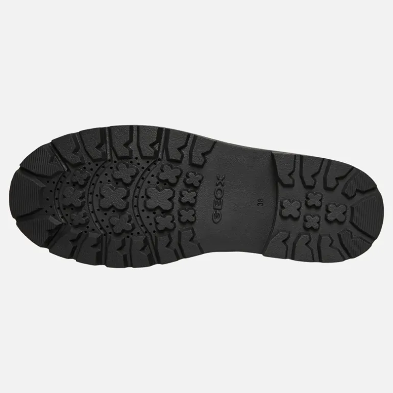 GEOX Junior Junge Shaylax Chelsea Stiefel Kaffee / Schwarz
