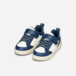 GEOX Junior Junge Washiba Sneaker Weiß/Navy