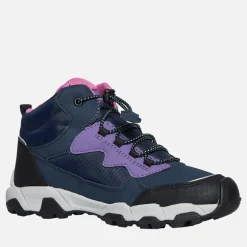 GEOX Junior Mädchen Magnetar Stiefeletten Marine/Violett