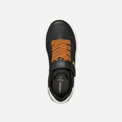 GEOX Kleinkind Junge Eclyper Turnschuhe Schwarz/Orange