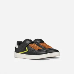 GEOX Kleinkind Junge Eclyper Turnschuhe Schwarz/Orange