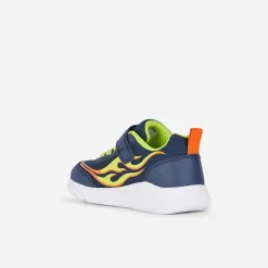 GEOX Kleinkind Junge Sprintye Turnschuhe Navy/Lime