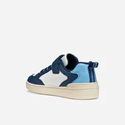 GEOX Kleinkind Junge Washiba Turnschuhe Weiß/Navy
