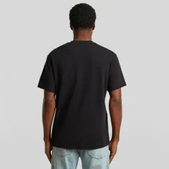 G-STAR Herren Brust Logo T Shirt Schwarz