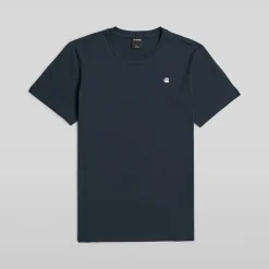G-STAR Herren Logo Slim T Shirt Salute