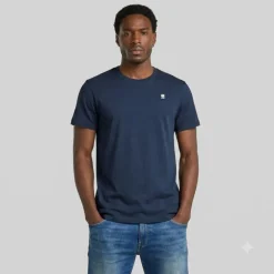 G-STAR Herren Logo Slim T Shirt Salute