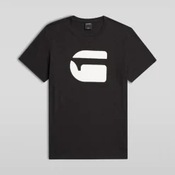G-STAR Herren Logo Slim T Shirt Schwarz