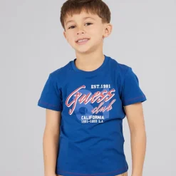 Guess Junge T Shirt Blue Lily
