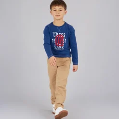 Guess Junge T Shirt Blue Lily