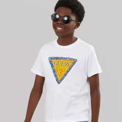 Guess Junge T Shirt Pure White