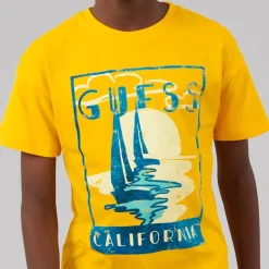 Guess Junge T Shirt Rich Yellow