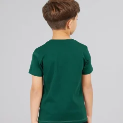 Guess Junge T Shirt Throwback Green