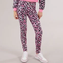 Guess Mädchen Leggings Leopard Pink Combo