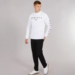 Henleys Herren Craze Comfort Jeans Schwarz