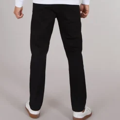 Henleys Herren Craze Comfort Jeans Schwarz