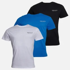Henleys Herren Henrycore Drei Pack T-Shirts Multi