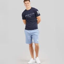 Henleys Herren Hentyme T-Shirts Marine