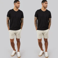 Hugo Boss Herren Komfort Zwei Pack T Shirts Schwarz