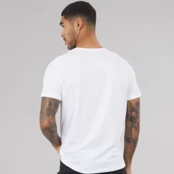 Hugo Boss Herren Komfort Zwei Pack T Shirts Weiß