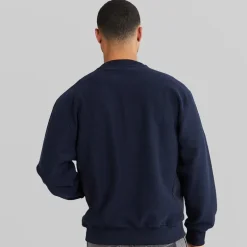 Hugo Boss Herren We Winterbrush Sweatshirt Dark Blue