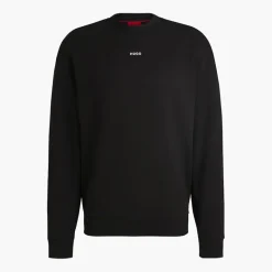 HUGO Herren Dapocrew Sweatshirt Schwarz