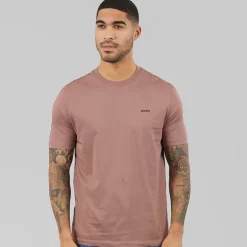 HUGO Herren Dero222 T-Shirt Light/Pastel Brown
