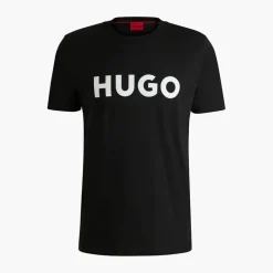 HUGO Herren Dulivio T-Shirt Schwarz