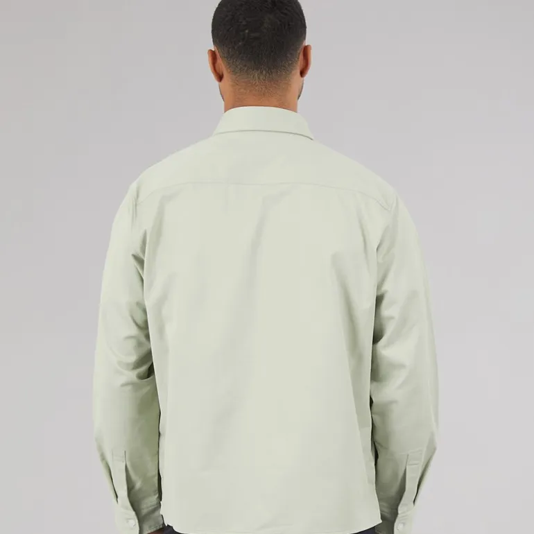 HUGO Herren Ekynone Langarm Shirt Open Green