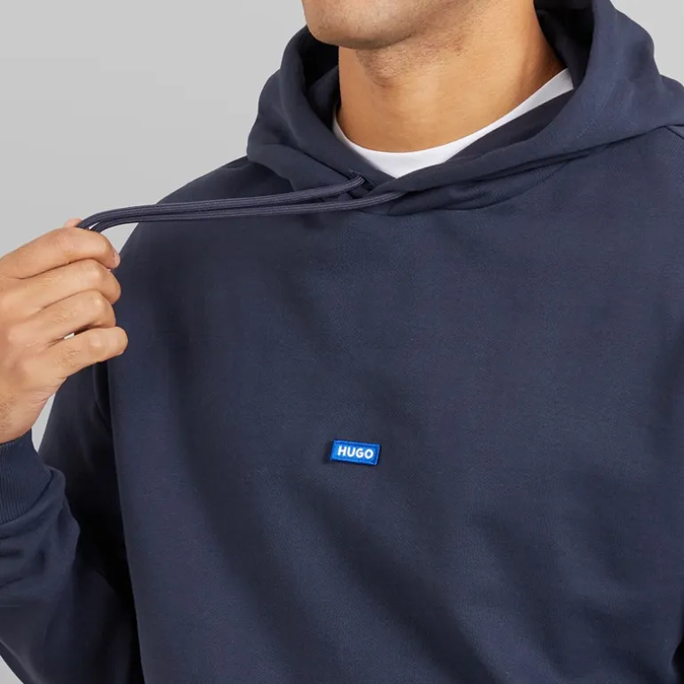 HUGO Herren Nalonso Hoodie Navy