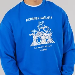 HUGO Herren Namenex Sweatshirt Open Blue