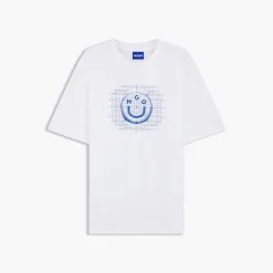 HUGO Herren Namerix T-Shirt Weiss