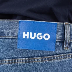 HUGO Herren Nate Baggy Fit Jeans Bright Blue
