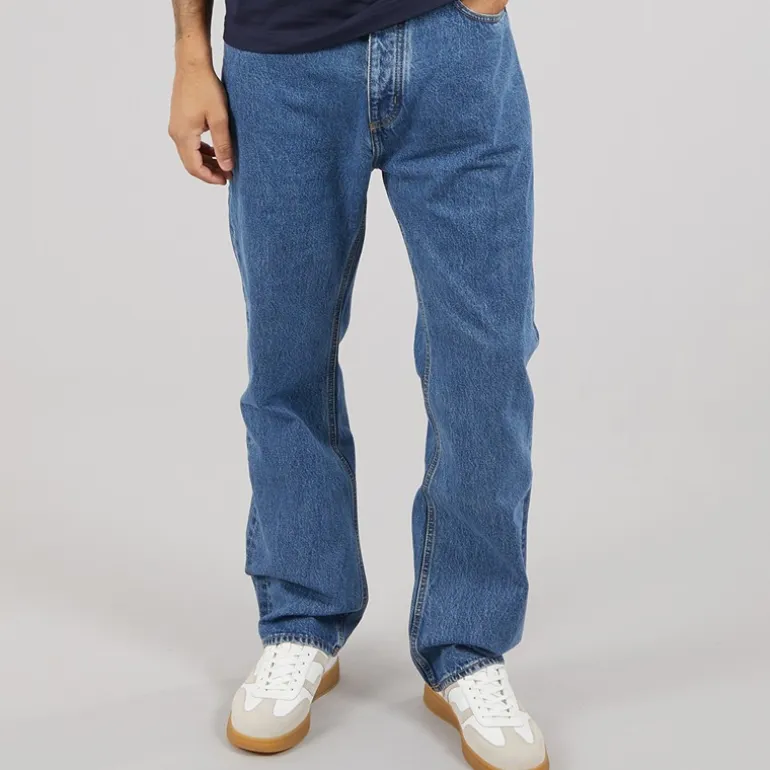 HUGO Herren Nate Baggy Fit Jeans Bright Blue