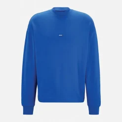 HUGO Herren Nedro Sweatshirt Open Blue
