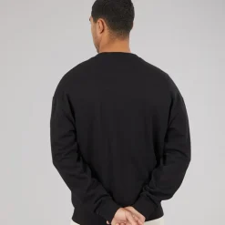 HUGO Herren Nierofix Sweatshirt Schwarz