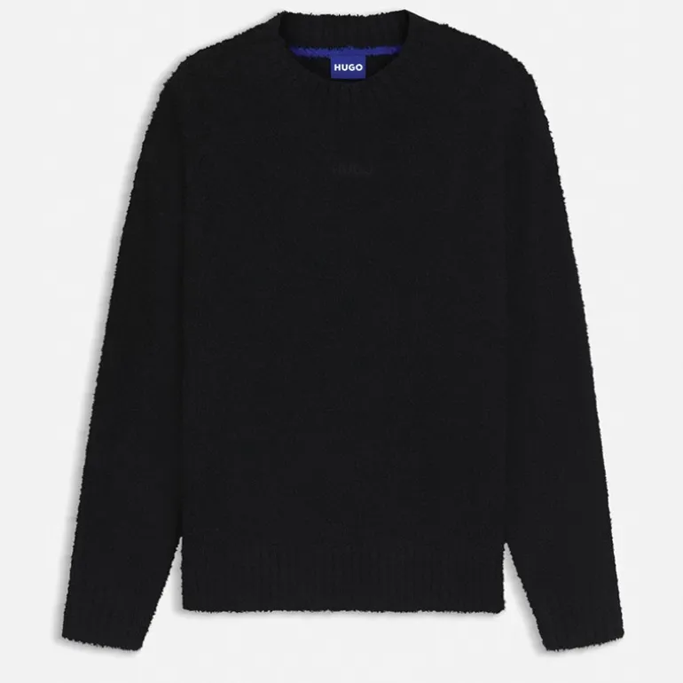 HUGO Herren Sanou Sweatshirt Schwarz
