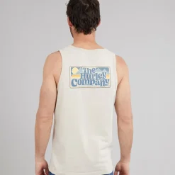 Hurley Herren 90er Grafik Weste Ivory