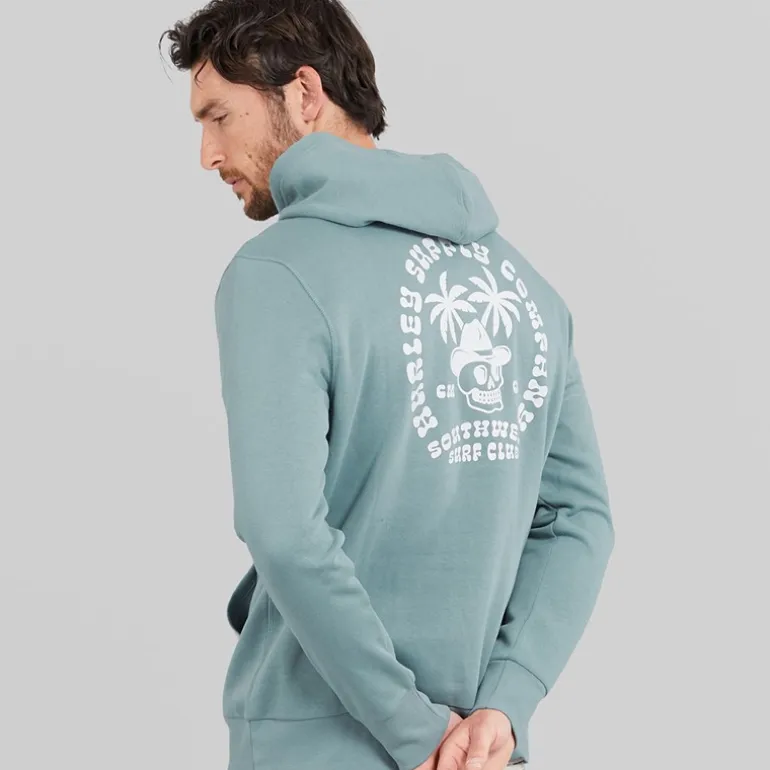 Hurley Herren Südwest Surf Hoodie Grau/Blau