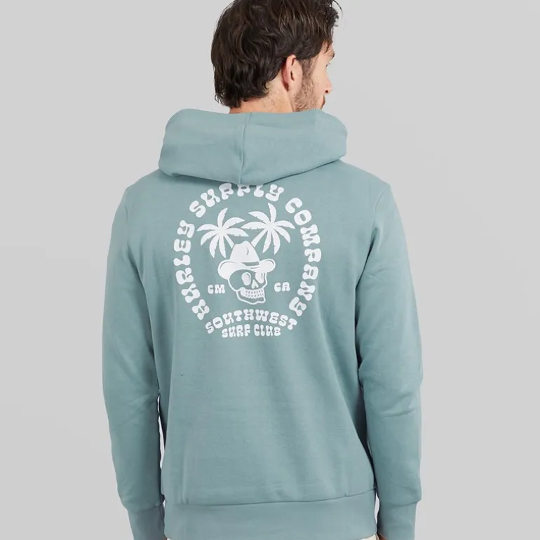 Hurley Herren Südwest Surf Hoodie Grau/Blau