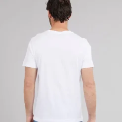 Hurley Herren Traditionelles Grafik T Shirt Weiß