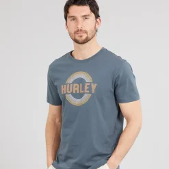 Hurley Herren Trance Grafik T Shirt Dark Obsidian