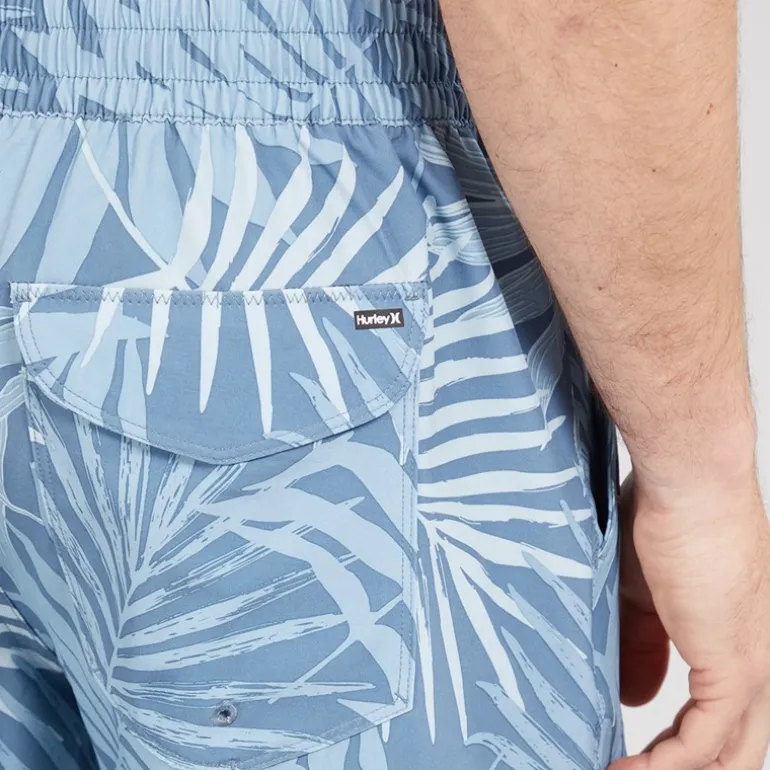 Hurley Herren Tropic Farn Volley Badehose Blau/Braun