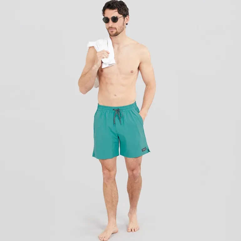 Hurley Herren unifarben Volley Badehose Vapor Green