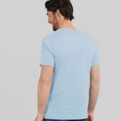 Hurley Herren Wave Grafik T Shirt Baby Blue